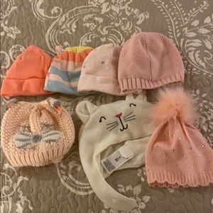 7 Newborn girl hats